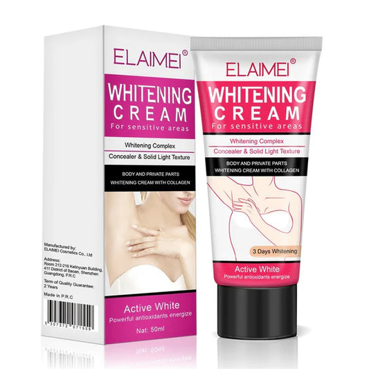 CREMA BLANQUEADORA DE ZONAS INTIMAS