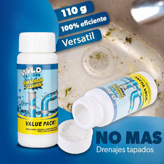 SÚPER POLVO DESTAPA TUBERÍA- GRAN OFERTA ⭐